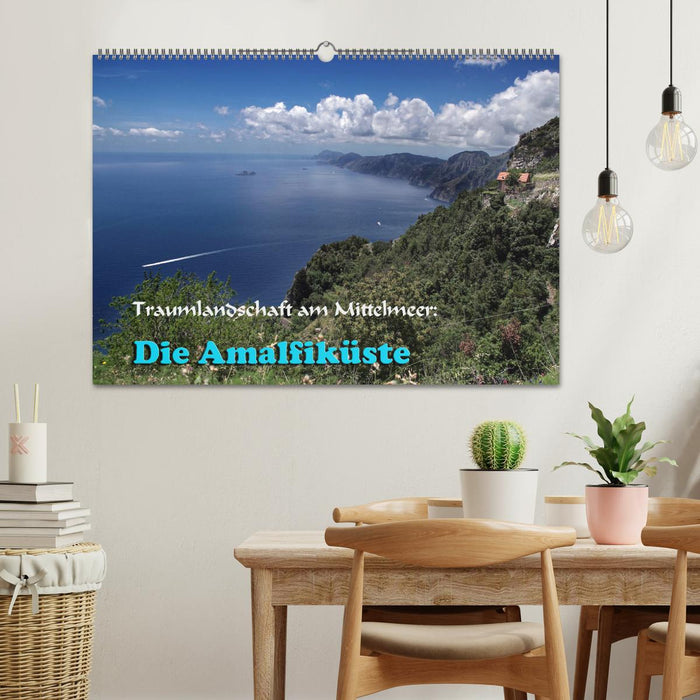 Traumlandschaft am Mittelmeer: Die Amalfiküste (CALVENDO Wandkalender 2024)