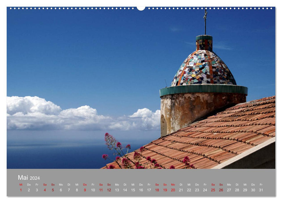 Traumlandschaft am Mittelmeer: Die Amalfiküste (CALVENDO Wandkalender 2024)