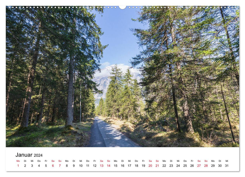 Wanderung zum Oeschinensee (CALVENDO Premium Wandkalender 2024)