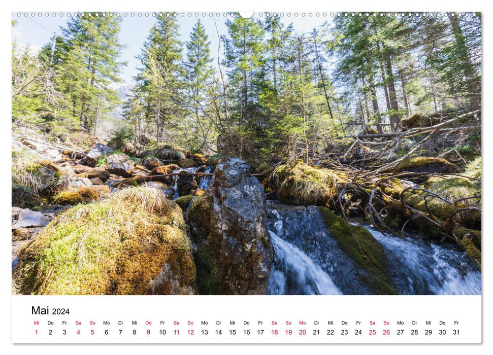 Wanderung zum Oeschinensee (CALVENDO Premium Wandkalender 2024)