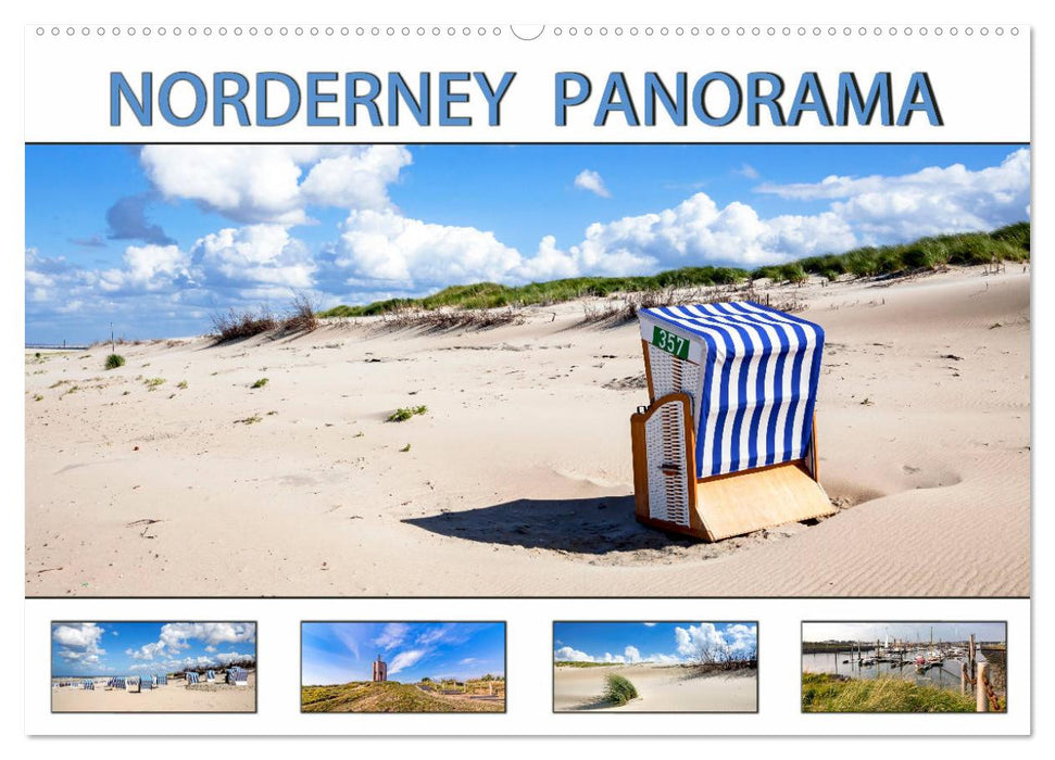 NORDERNEY PANORAMA (CALVENDO wall calendar 2024) 