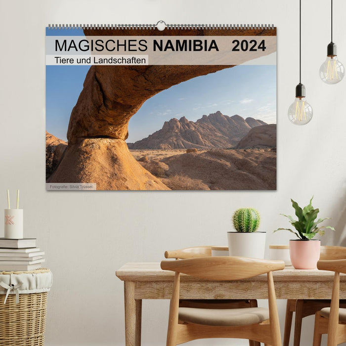 Magisches Namibia - Tiere und Landschaften (CALVENDO Wandkalender 2024)