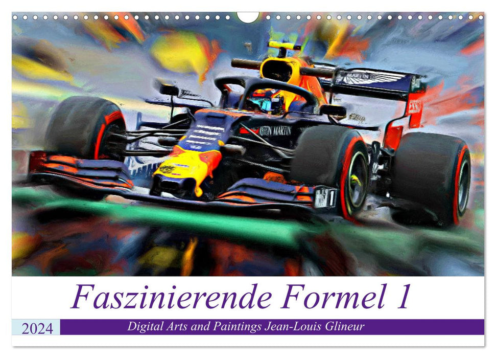 Faszinierende Formel 1 (CALVENDO Wandkalender 2024)