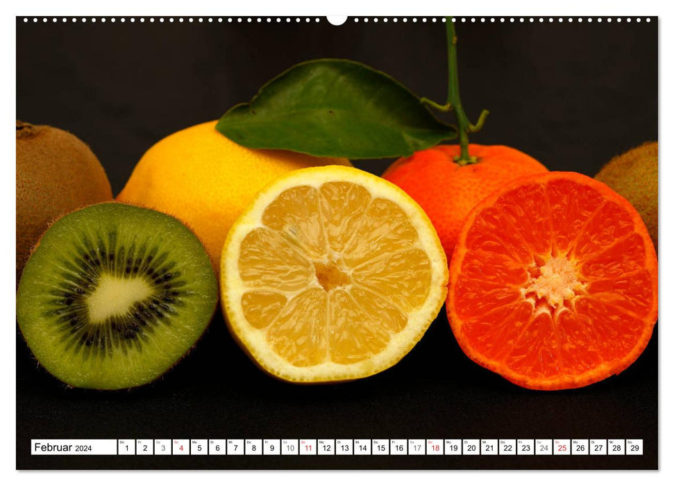 Un jardin plein de fruits (Calendrier mural CALVENDO Premium 2024) 