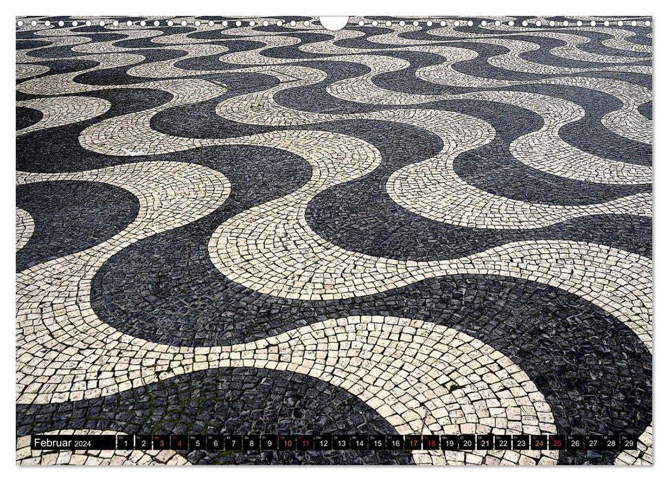 Lissabon aus einer ganz anderen Sicht. (CALVENDO Wandkalender 2024)