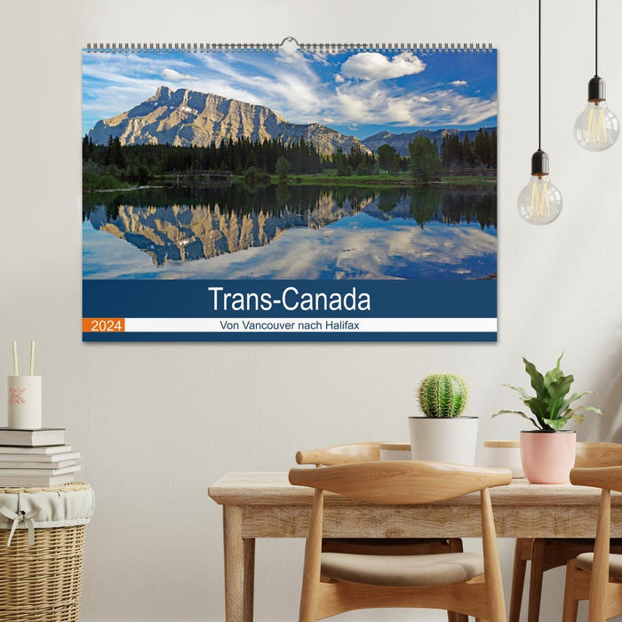Trans-Canada: Von Vancouver nach Halifax (CALVENDO Wandkalender 2024)