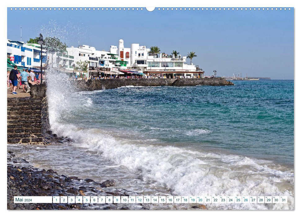 Lovely Lanzarote – Idylle dans l’Atlantique (Calvendo Premium Wall Calendar 2024) 