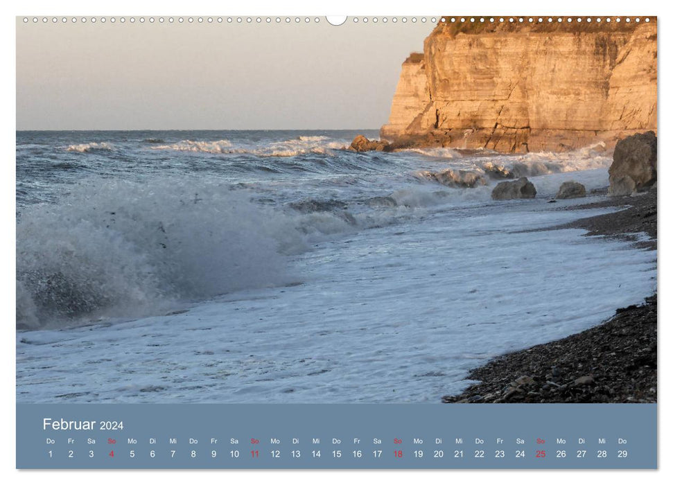Frankreichs schönste Küsten (CALVENDO Premium Wandkalender 2024)