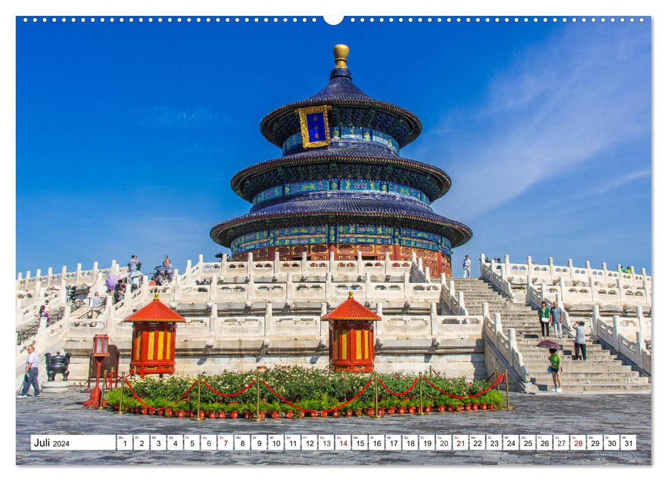 Magie de la Chine (Calendrier mural CALVENDO Premium 2024) 