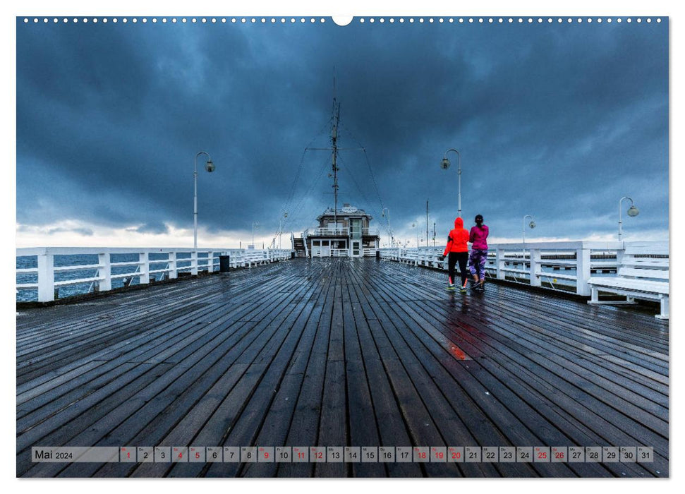 Baie de Gdańsk (calendrier mural CALVENDO 2024) 