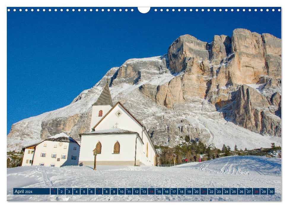 Sella Ronda (Calendrier mural CALVENDO 2024) 