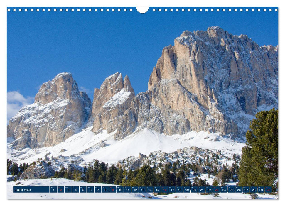 Sella Ronda (CALVENDO Wandkalender 2024)