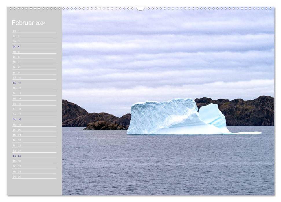 Eisberge - vergängliche Schönheit (CALVENDO Premium Wandkalender 2024)