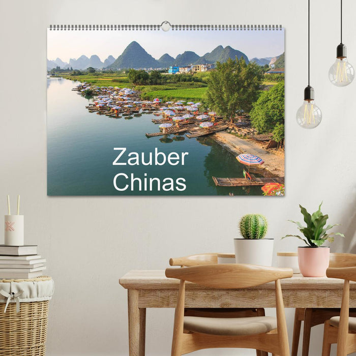 Magic of China (CALVENDO wall calendar 2024) 