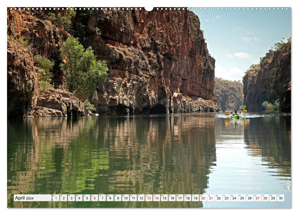 Australie - Territoire du Nord (Calvendo Premium Wall Calendar 2024) 
