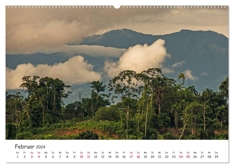 Ecuador - Auf den Spuren Alexander von Humboldts (CALVENDO Wandkalender 2024)