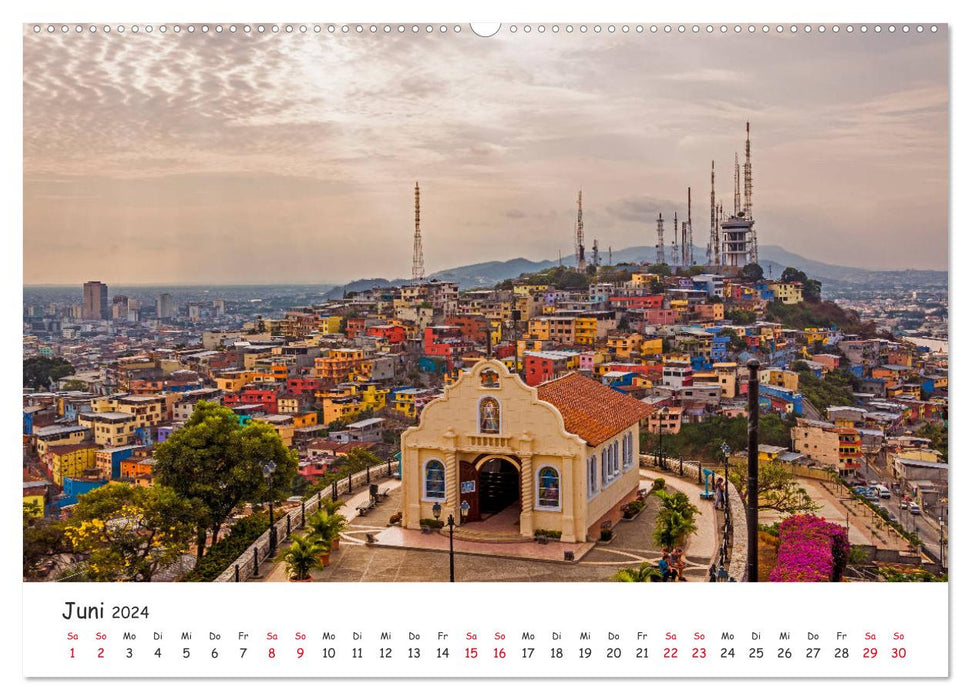 Ecuador - Auf den Spuren Alexander von Humboldts (CALVENDO Wandkalender 2024)