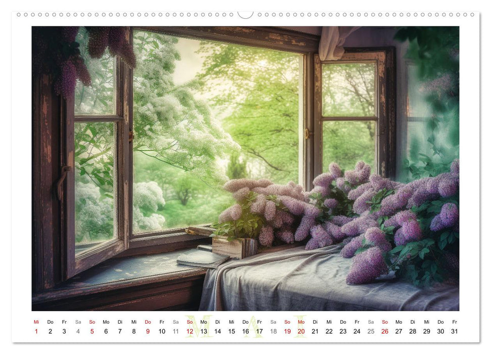 Window Dreams (CALVENDO Premium Wall Calendar 2024) 
