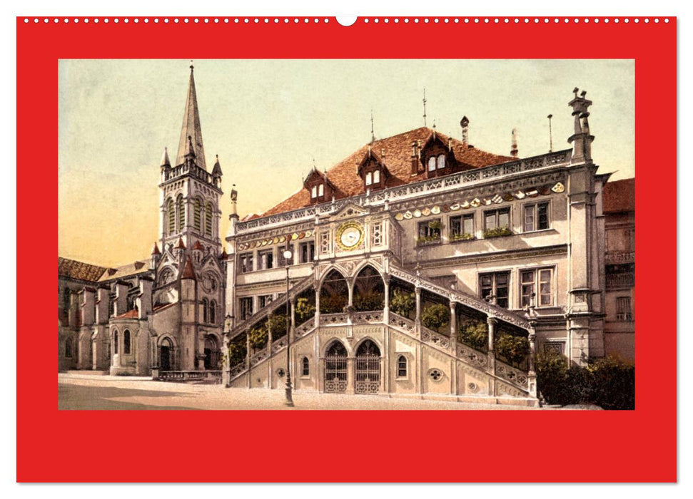 Altes Bern um 1900 (CALVENDO Premium Wandkalender 2024)