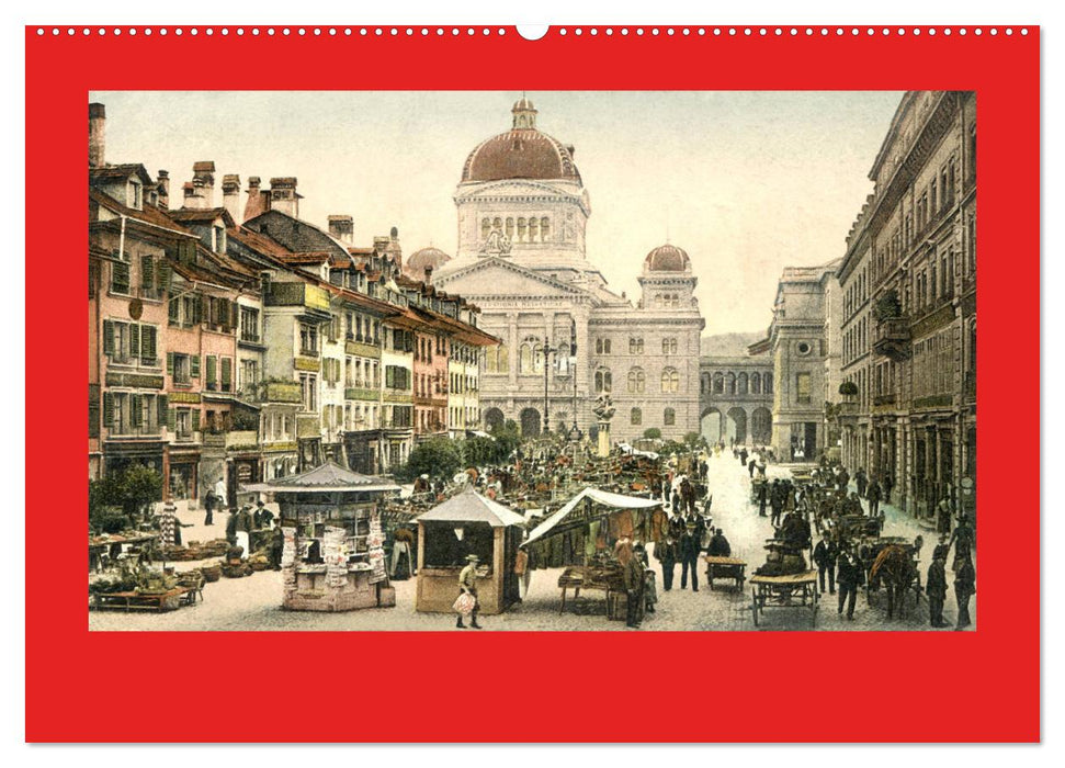 Vieux Berne vers 1900 (Calendrier mural CALVENDO Premium 2024) 