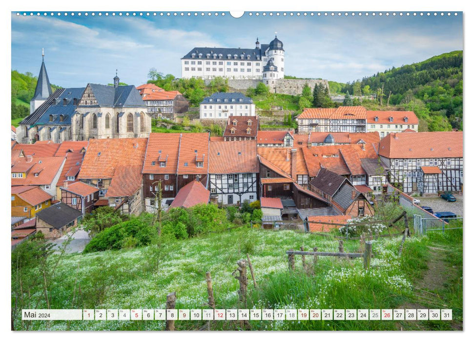 Der Harz - Malerisches Mittelgebirge (CALVENDO Wandkalender 2024)