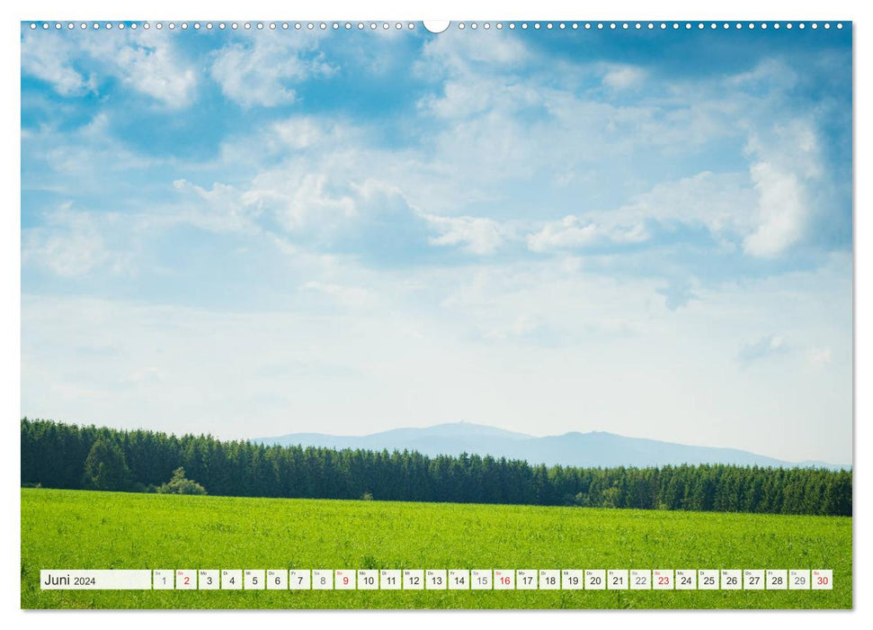Le Harz - pittoresque chaîne de montagnes basses (calendrier mural CALVENDO 2024) 