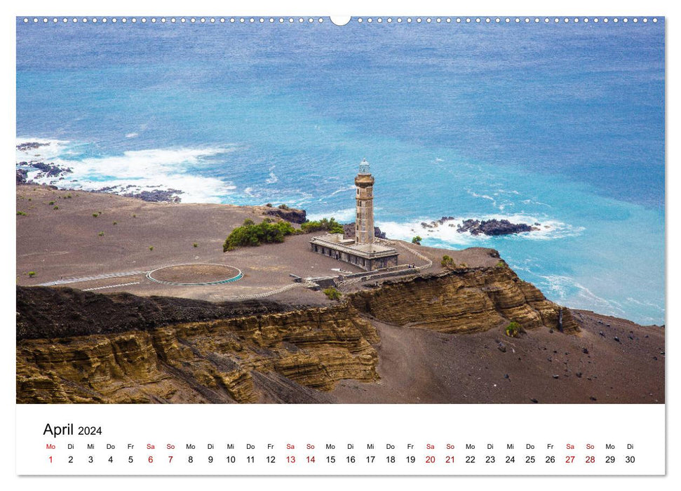 Azoren - Inseln im Atlantik (CALVENDO Premium Wandkalender 2024)