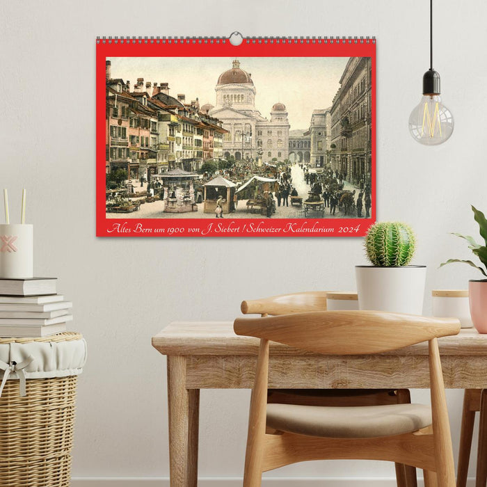 Old Bern around 1900 (CALVENDO wall calendar 2024) 