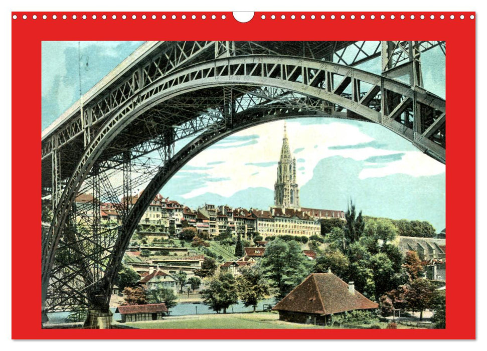 Altes Bern um 1900 (CALVENDO Wandkalender 2024)
