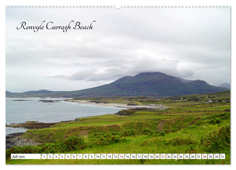 Irische Landschaften - Rund um die grüne Insel (CALVENDO Premium Wandkalender 2024)