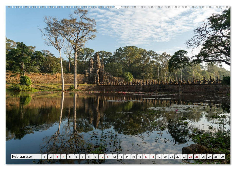 Kingdom of Cambodia (CALVENDO wall calendar 2024) 