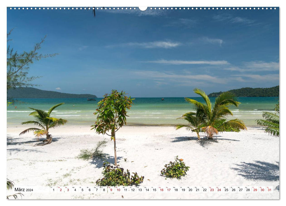 Kingdom of Cambodia (CALVENDO wall calendar 2024) 