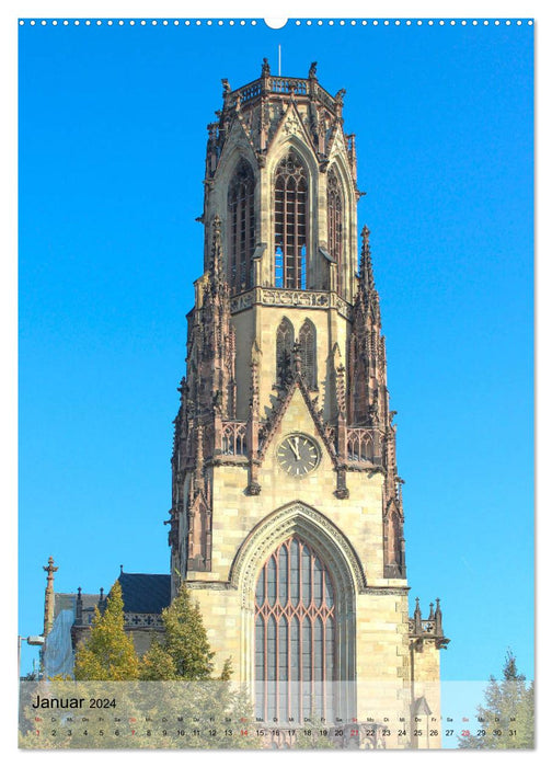 Churches in Cologne (CALVENDO Premium Wall Calendar 2024) 