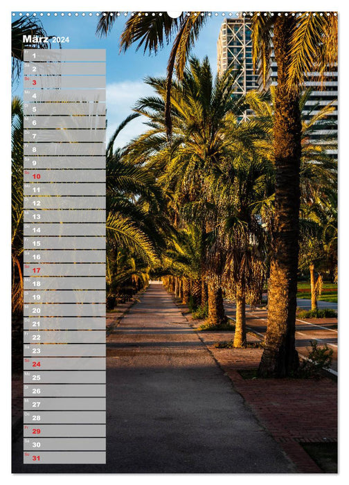 Barcelona - A city trip (CALVENDO wall calendar 2024) 