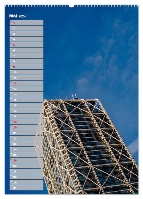 Barcelona - Eine Städtereise (CALVENDO Wandkalender 2024)