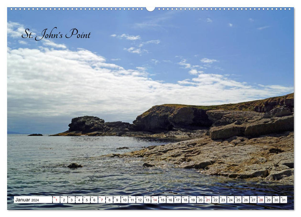 Irische Landschaften - Rund um die grüne Insel (CALVENDO Wandkalender 2024)