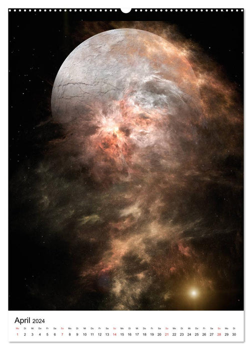 Our universe an interstellar journey (CALVENDO Premium Wall Calendar 2024) 