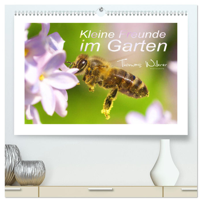 Kleine Freunde im Garten (CALVENDO Premium Wandkalender 2024)
