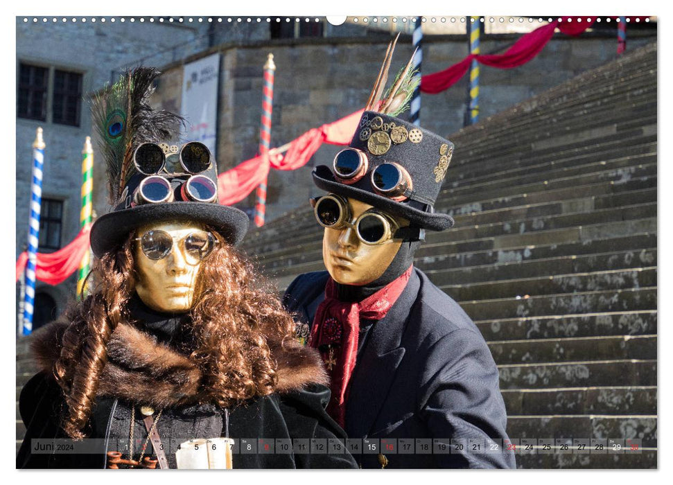 Hallia Venezia in the romantic town of Schwäbisch Hall (CALVENDO wall calendar 2024) 