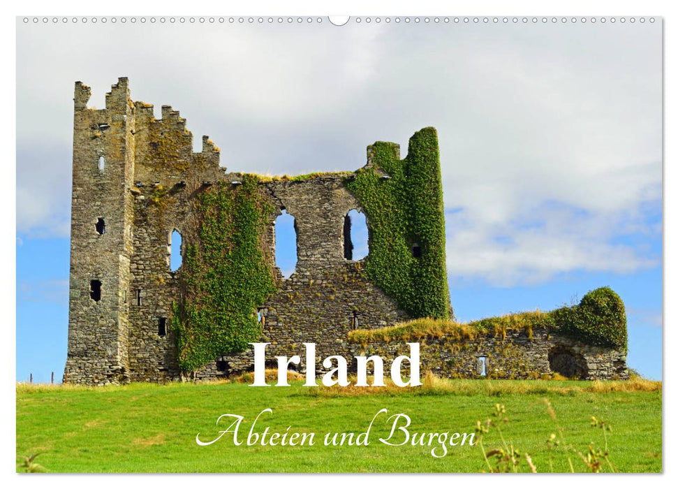 Ireland - Abbeys and Castles (CALVENDO Wall Calendar 2024) 