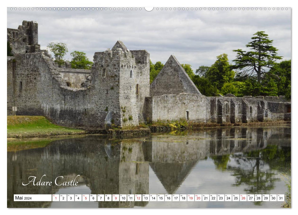 Irland - Abteien und Burgen (CALVENDO Wandkalender 2024)