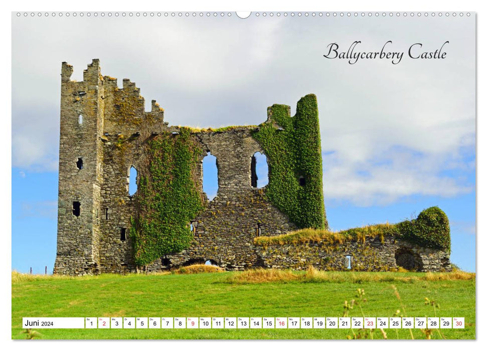 Ireland - Abbeys and Castles (CALVENDO Wall Calendar 2024) 