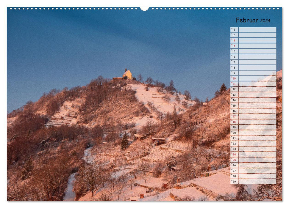 Rund um die Wurmlinger Kapelle (CALVENDO Wandkalender 2024)