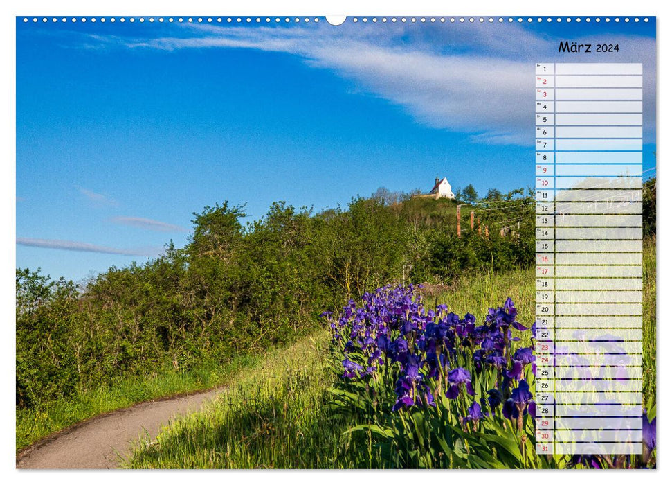 Around the Wurmlinger Chapel (CALVENDO wall calendar 2024) 