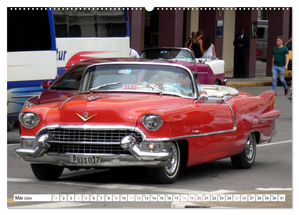 Cadillac Eldorado - Gold Piece on Wheels (CALVENDO Premium Wall Calendar 2024) 