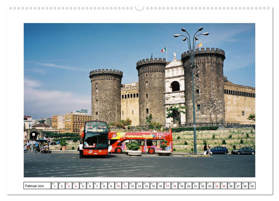 Naples - Ville de contrastes (Calvendo Premium Calendrier mural 2024) 