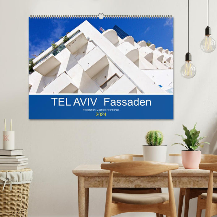 Façades de TEL AVIV (calendrier mural CALVENDO 2024) 