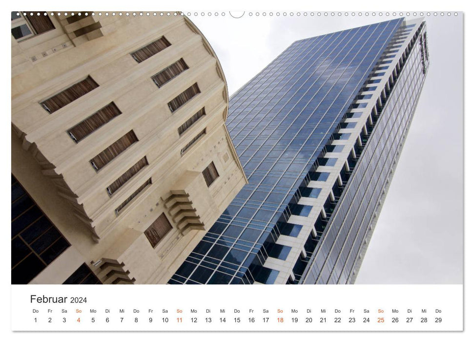 TEL AVIV facades (CALVENDO wall calendar 2024) 