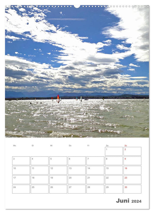 My Starnberg Lake - The pearl in the Five Lakes Region over the course of the year (CALVENDO Premium Wall Calendar 2024) 
