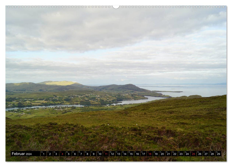 Slieve League Klippen die höchsten Klippen von Irland (CALVENDO Wandkalender 2024)